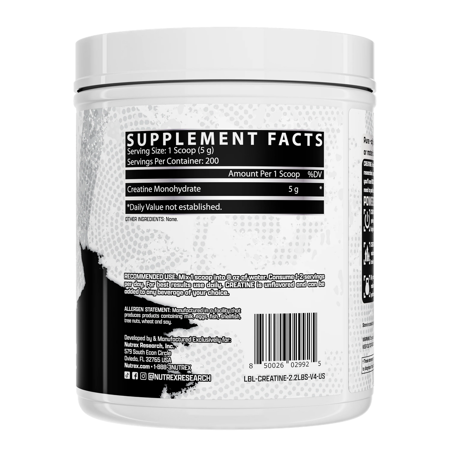 Nutrex Creatine Monohydrate