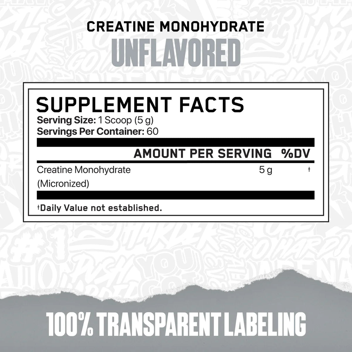 AN Supps Creatine Monohydrate