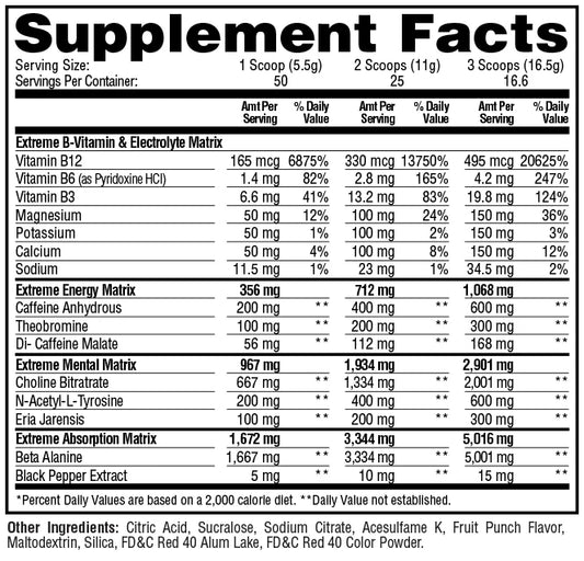Metabolic Nutrition E.S.P. Extreme
