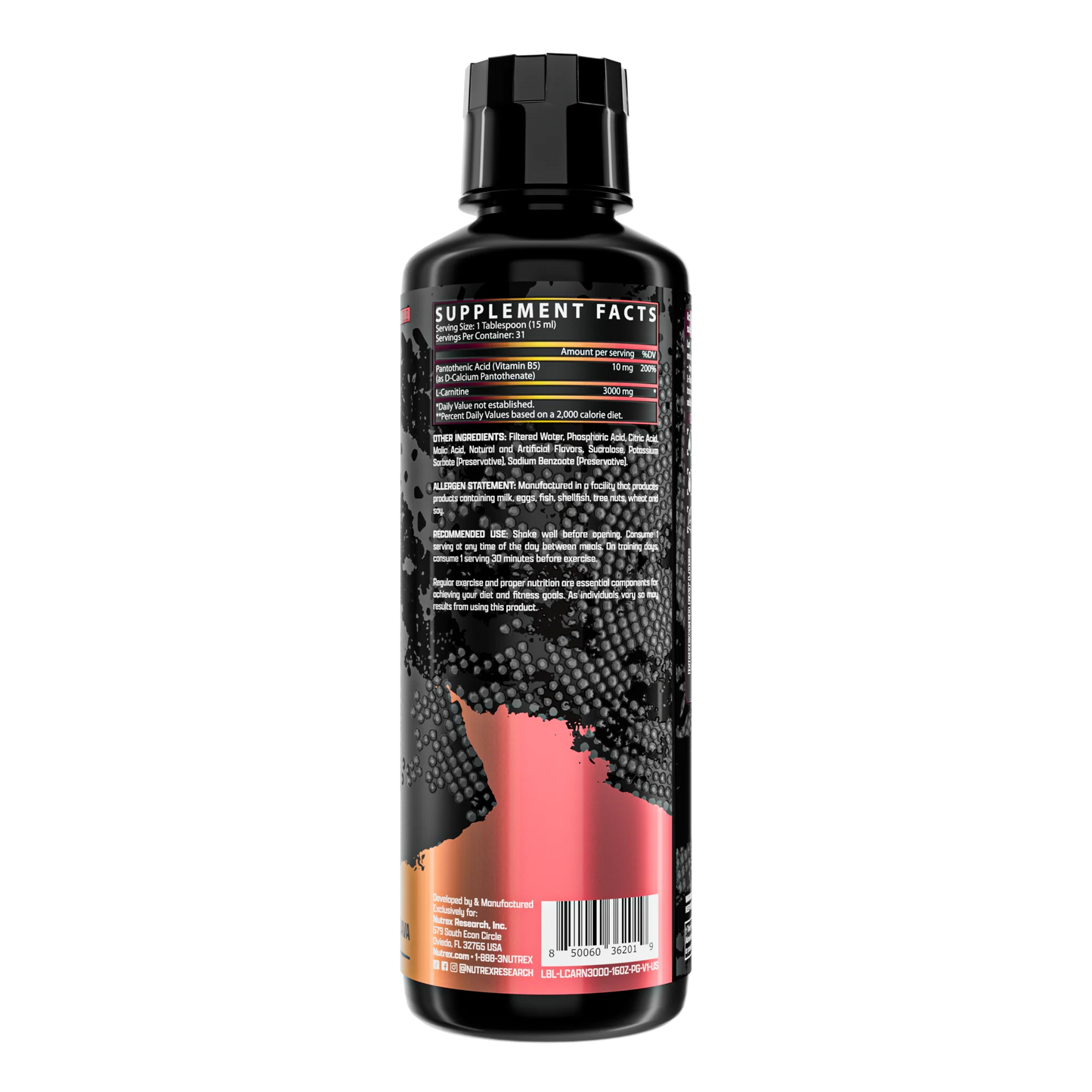 Nutrex Research Liquid Carnitine 3000