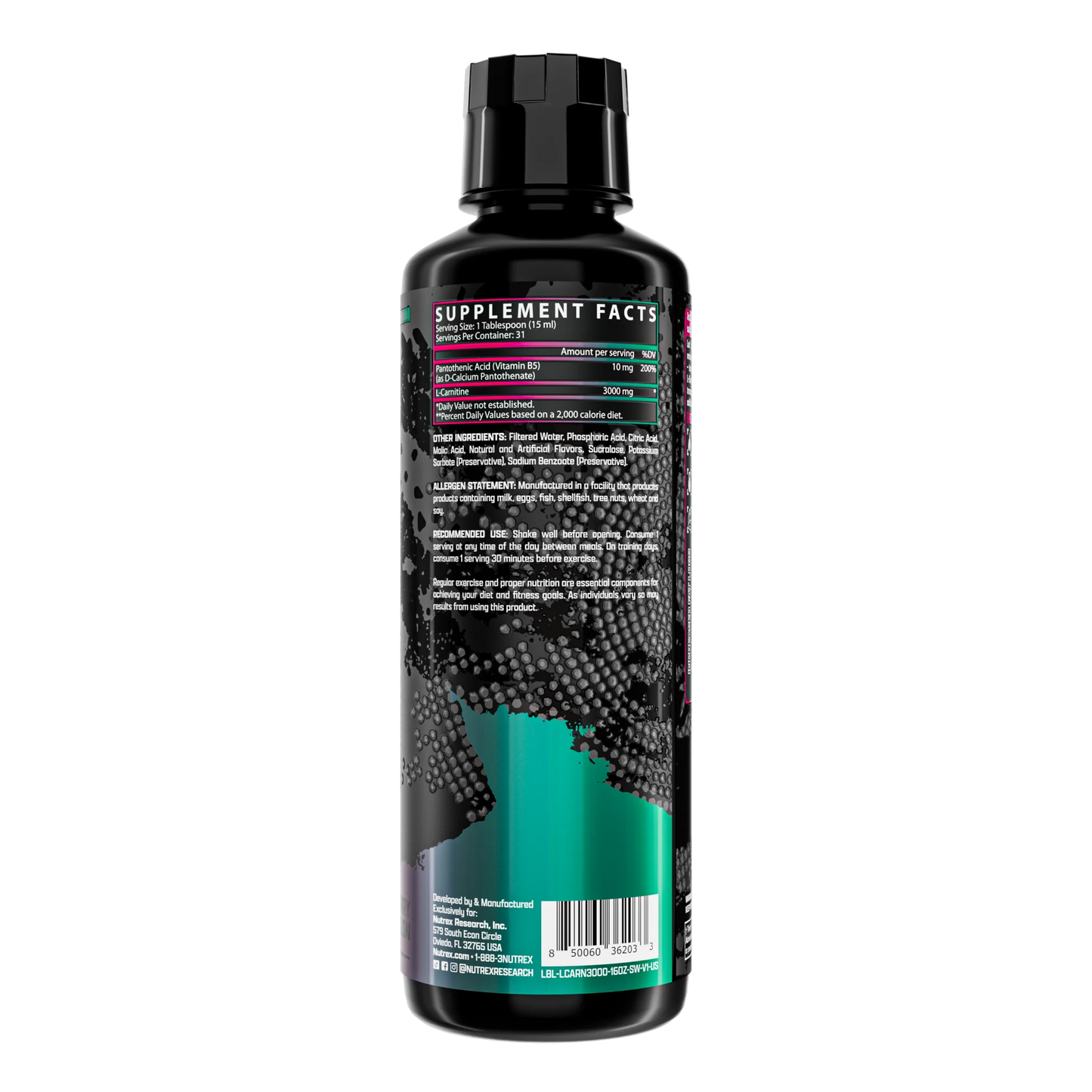 Nutrex Research Liquid Carnitine 3000