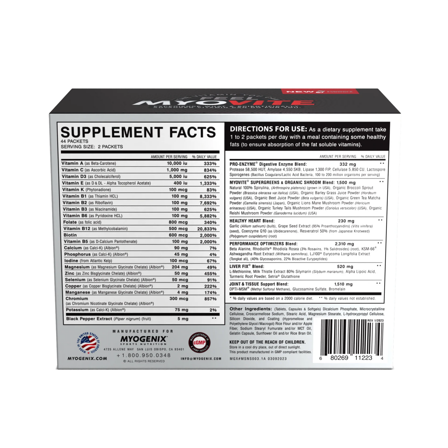 Myogenix Myovite