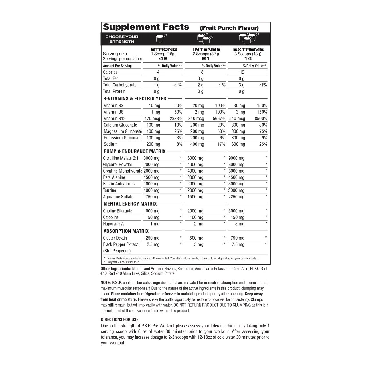 Metabolic Nutrition P.S.P.
