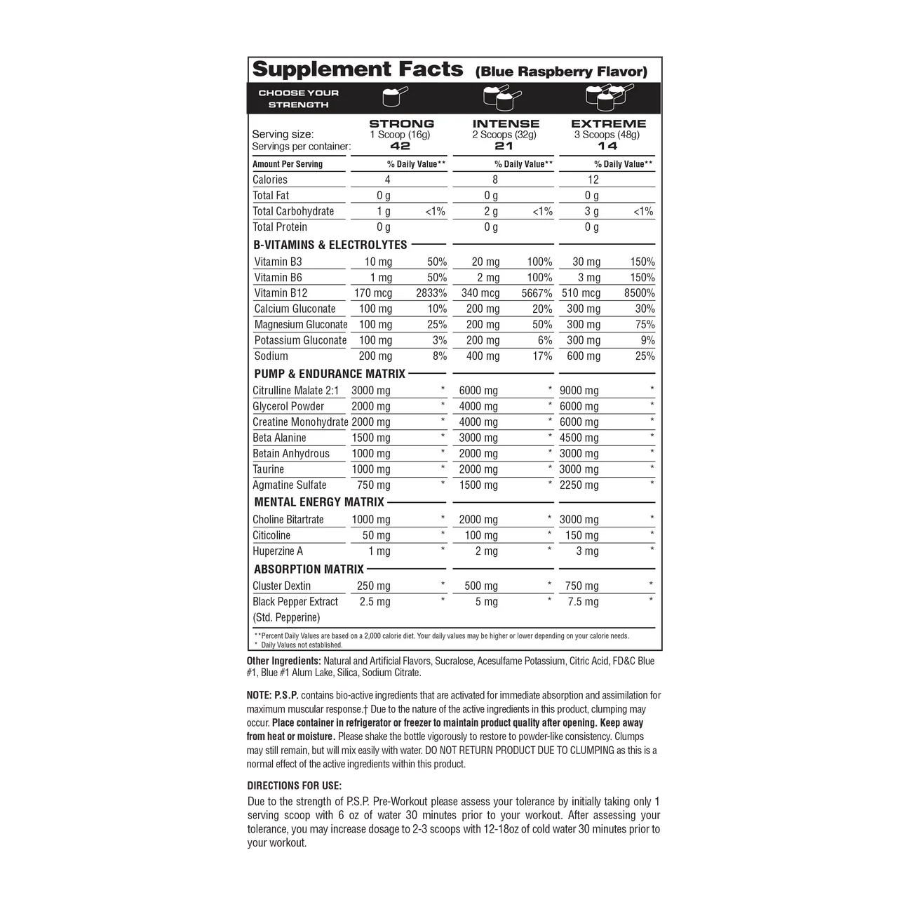 Metabolic Nutrition P.S.P.