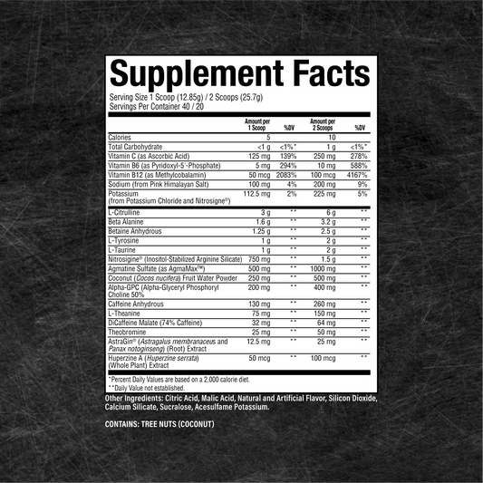 Raw Nutrition Thavage Pre-Workout